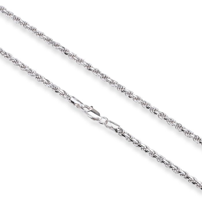 Silver .925 Solid Rope chain