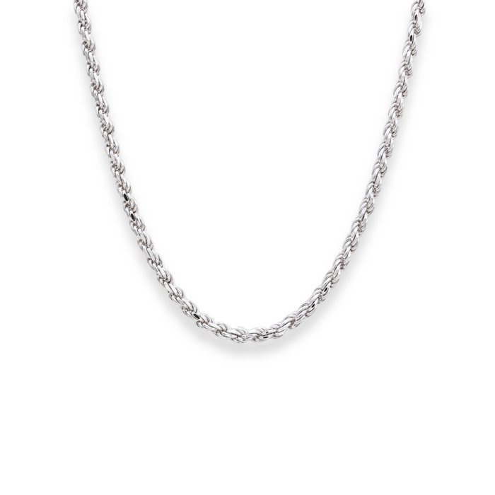 Silver .925 Solid Rope chain