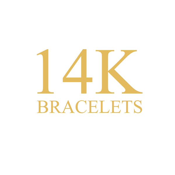 14K Gold Bracelets
