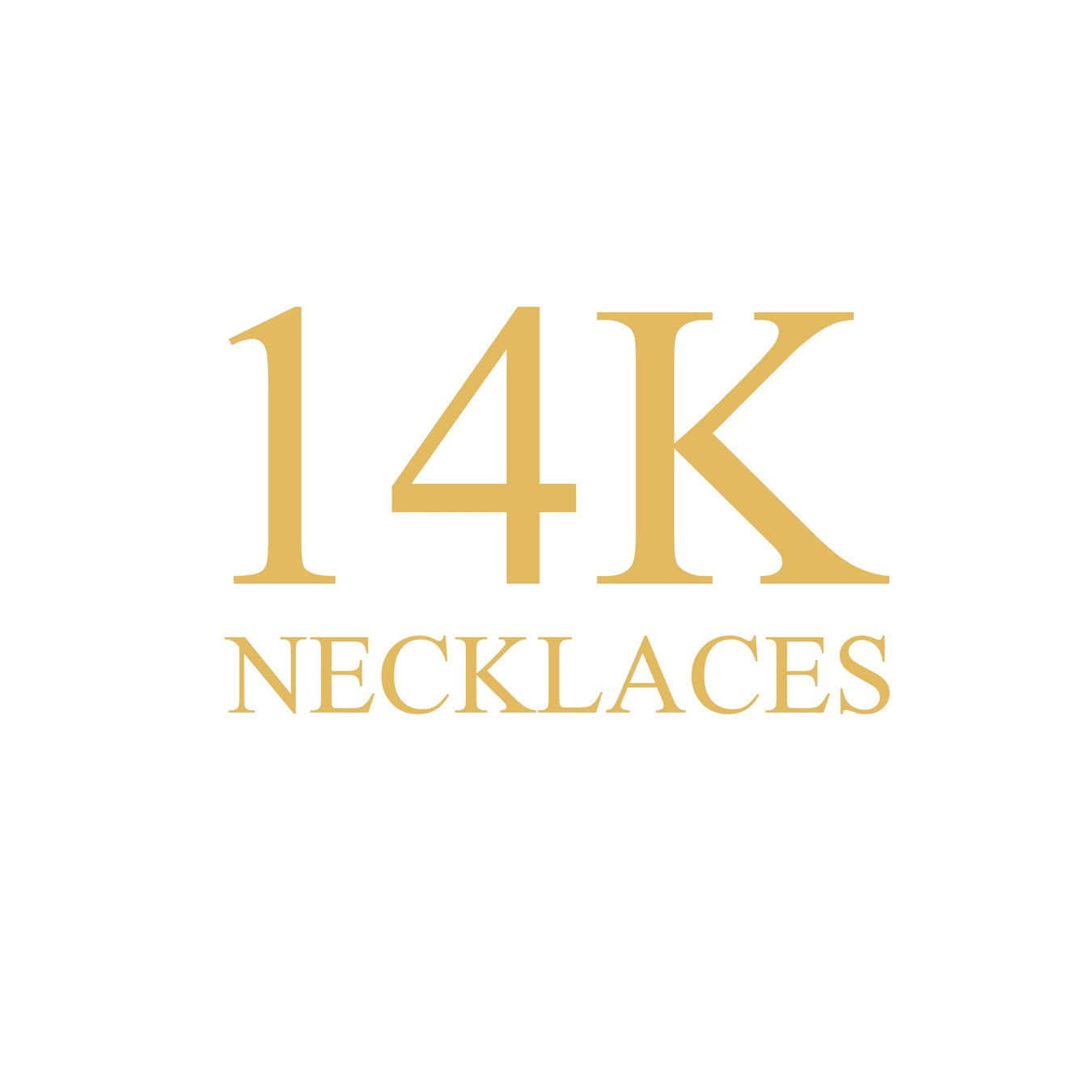 14K Gold Necklaces