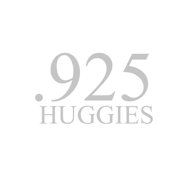 925 Silver Huggies