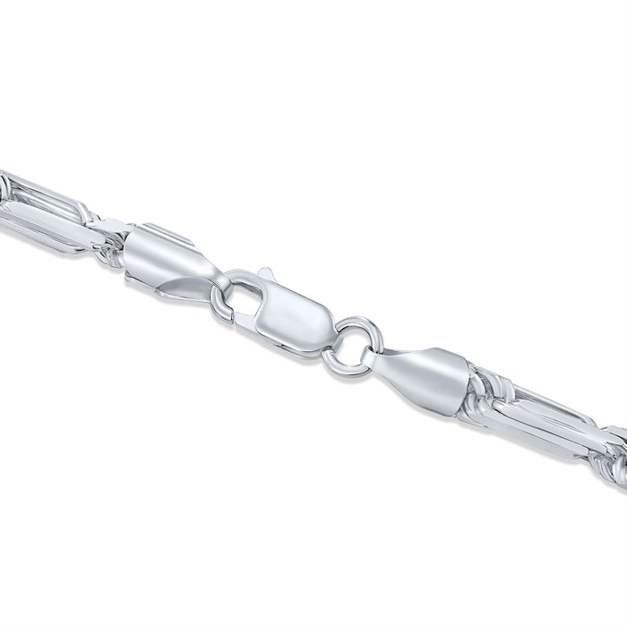 925 Sterling Silver Figarope Chain