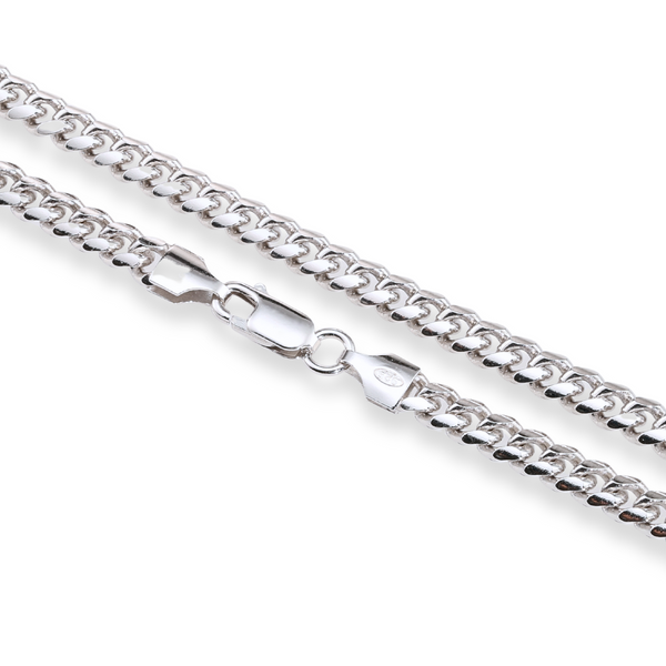 925 Sterling Silver Cuban Chain & Bracelet