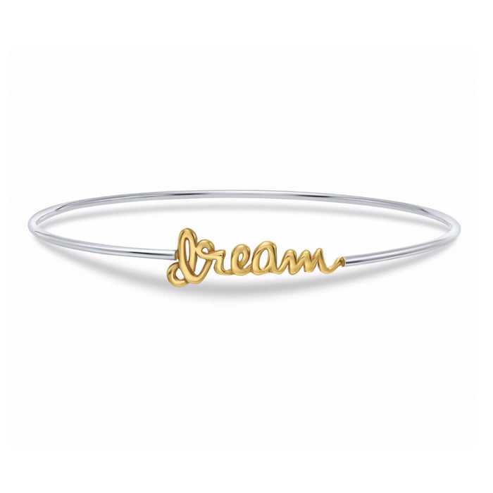 925 Sterling Silver "Dream" bangle bracelet