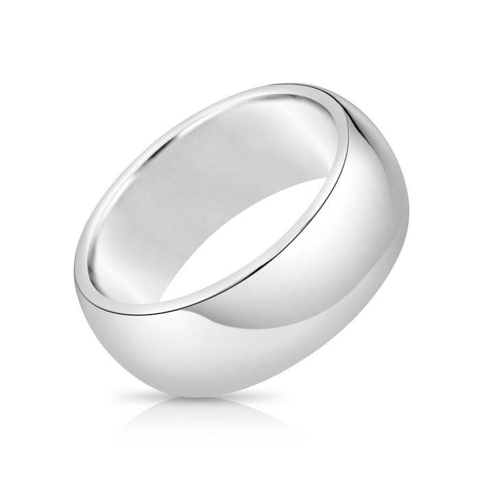 925 Sterling Silver Wedding Band Couple Ring