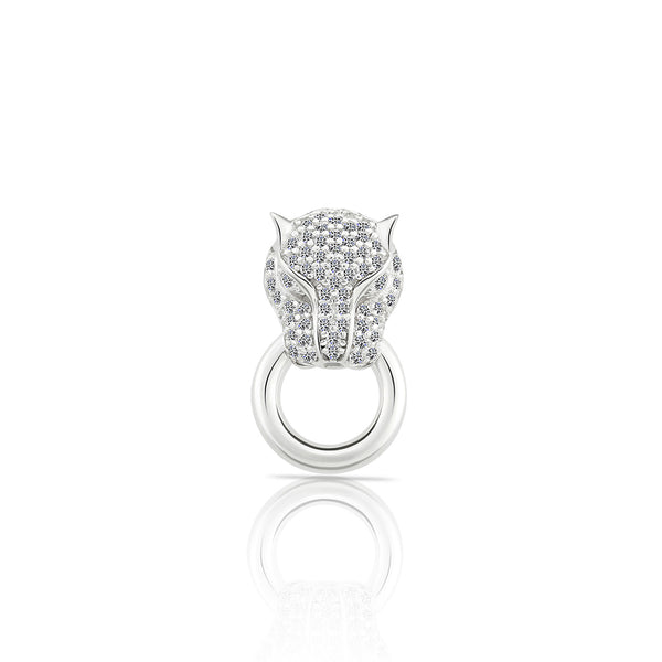 Sterling Silver Cheetah Pendant